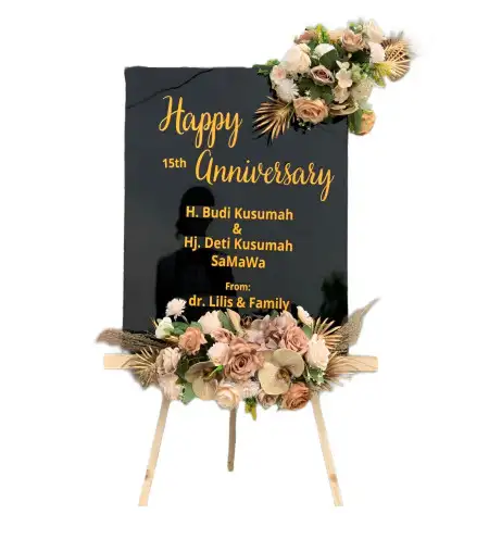 Papan Bunga Akrilik Kobo Kecil